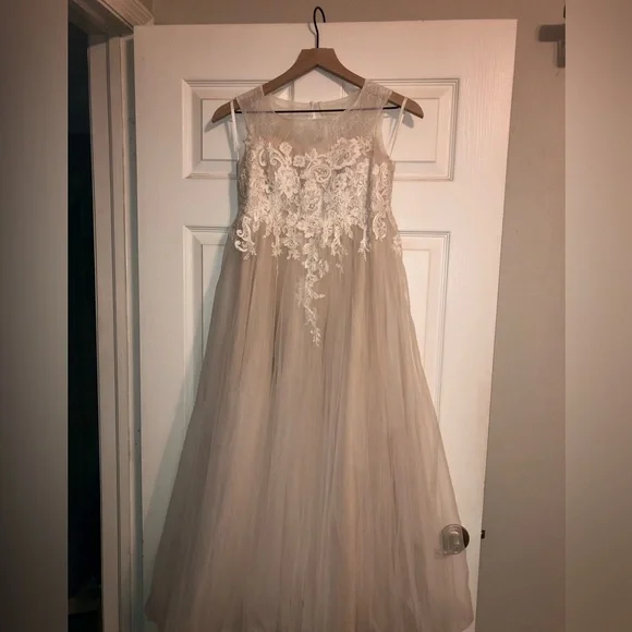 bridesmaid dresses plus size A-Line Halter Floor Length Chiffon Junior Bridesmaid Dresses main image 1
